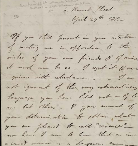 Letter of Lord Byron to Lady Caroline Lamb, 29 April 1813 (http://digital.nls.uk/jma/gallery/title.cfm?id=63)
